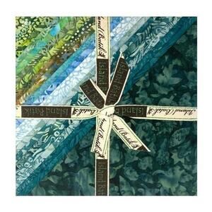 Maple Island Batiks Layer Cake Kathy Engle for Island Batik 10 inch Tiles